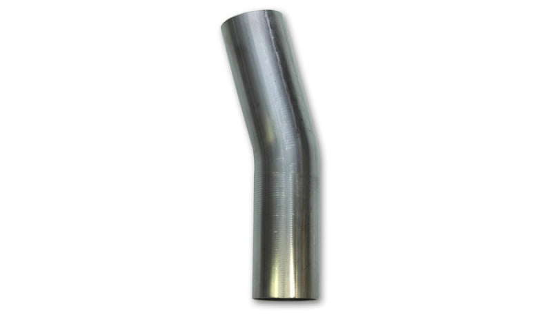 Vibrant 4in OD T304 SS 15 Deg Mandrel Bend 5in Leg Length (6in Centerline Radius) Vibrant Steel Tubing AXOPROS