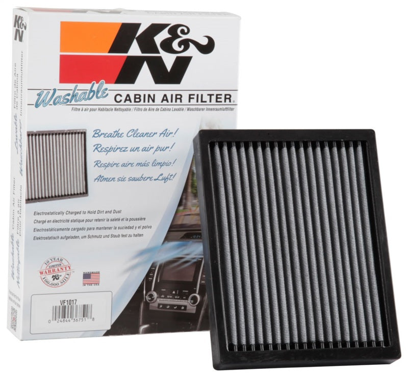 K&N 14-18 Kia Soul 1.6L/2.0L L4 Fuel Injection Cabin Air Filter K&N Engineering Cabin Air Filters  AXOPROS