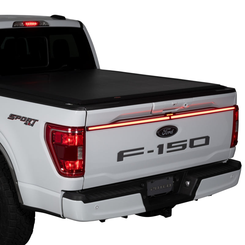 Putco 22-25 Ford F-150 Lightning Excalibur LED Tailgate Bar w/ Plug-N-Play Connect Putco Light Tailgate Bar AXOPROS
