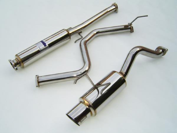 Invidia 96-00 Honda Civic EK4 J-Spec 3DR 60mm (101mm tip) Cat-back Exhaust Invidia Catback AXOPROS