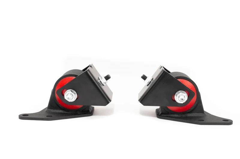 Innovative 90-93 Mazda Miata NA 1.6L Black Steel Replacement Mounts 60A Bushings (No Trans Mount) Innovative Mounts Engine Mounts AXOPROS