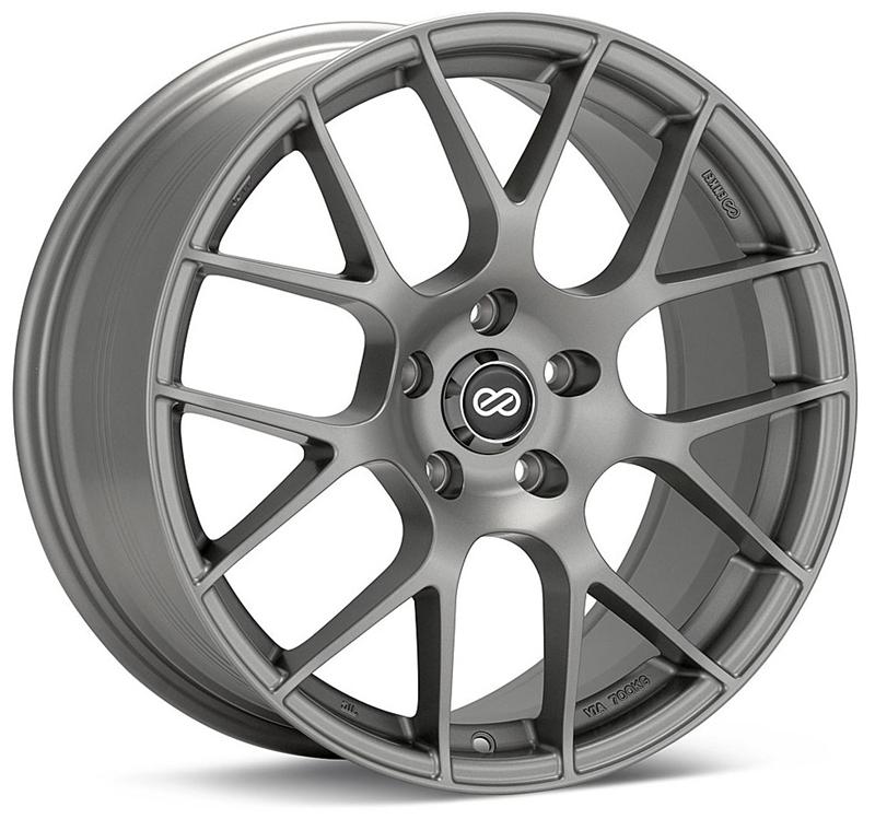 Enkei Raijin 18x8.5 38mm Offset 5x114.3 Bolt Pattern 72.6 Bore Diameter Hyper Silver Wheel Enkei Wheels - Cast AXOPROS