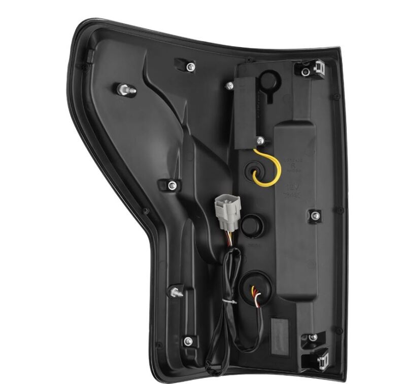 AlphaRex 07-13 Toyota Tundra Nova-Series LED Tail Lights - Black Red AlphaRex Tail Lights  AXOPROS