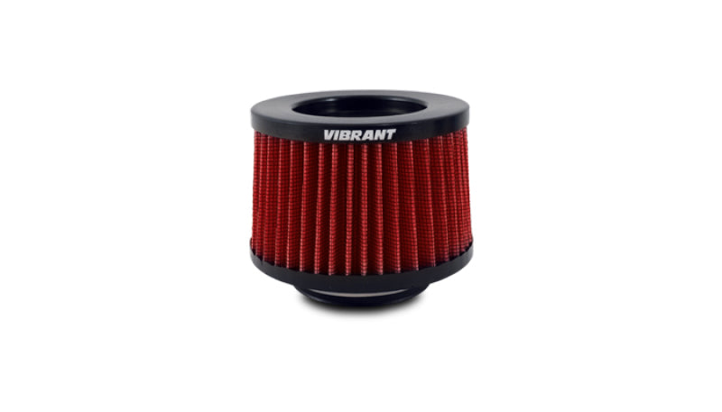 Vibrant The Classic Perf Air Filter 4.75in O.D. Cone x 3-1/2in Tall x 3in inlet I.D. Turbo Outlets Vibrant Air Filters - Universal Fit AXOPROS
