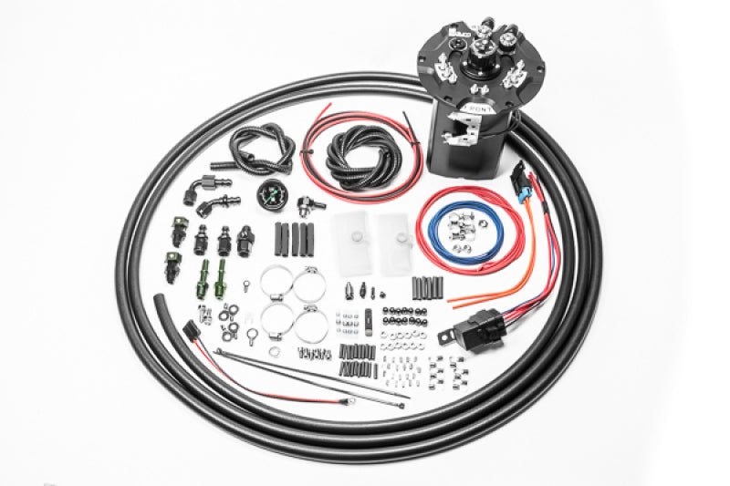 Radium Nissan 350Z/G35/G37/Q50 Fuel Hanger Surge Tank (Pumps Not Included) Walbro GSS342/AEM 50-1200 Radium Engineering Fuel Pump Hangers  AXOPROS
