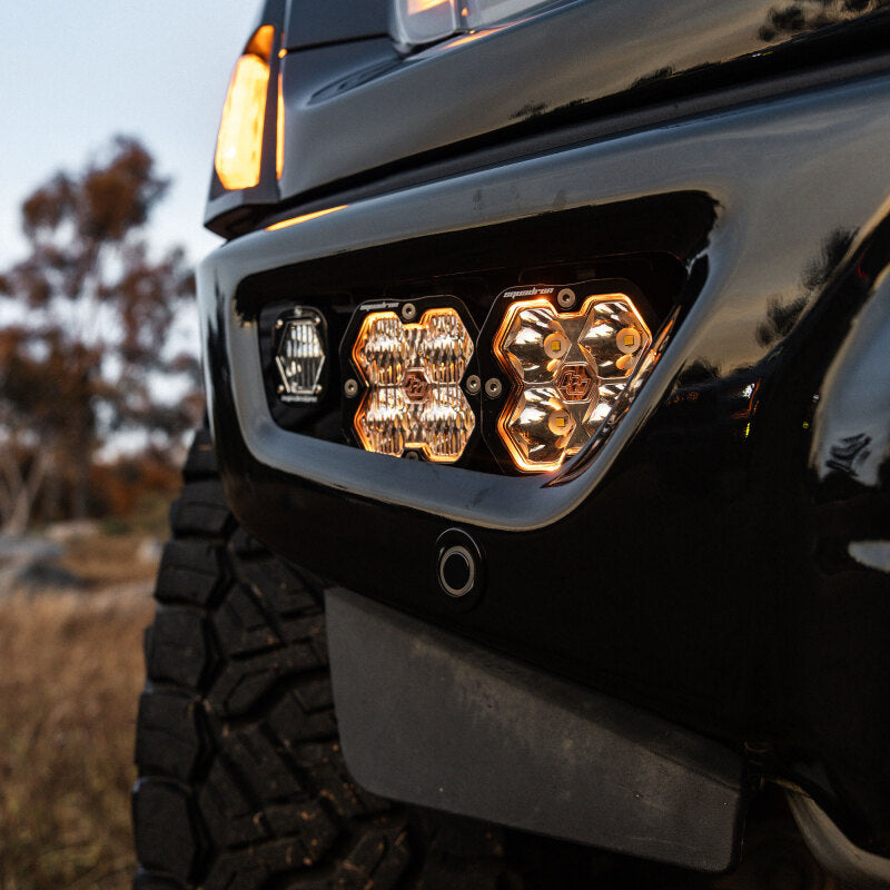 Baja Designs Baja Designs 21-25 Ford Raptor Squadron Sport 2.0 Fog Pocket Kit (Multi Patterns) - Clear Fog Lights aftermarket performance part