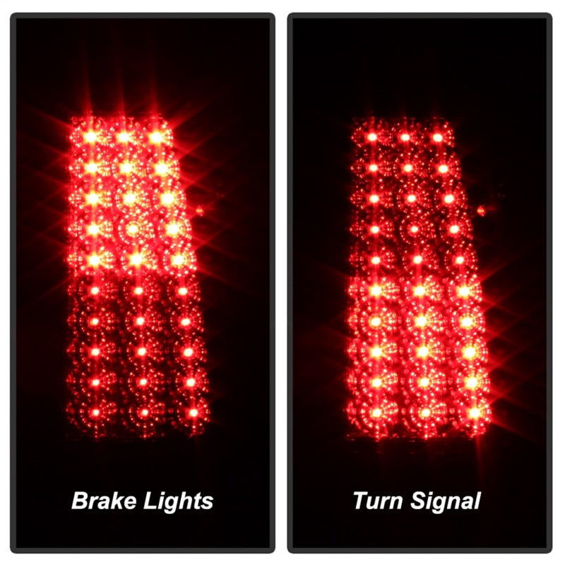 xTune Chevy Silverado 1500/2500/3500 99-02 99-03 LED Tail Lights Smoke ALT-ON-CS99-LED-SM SPYDER Tail Lights AXOPROS