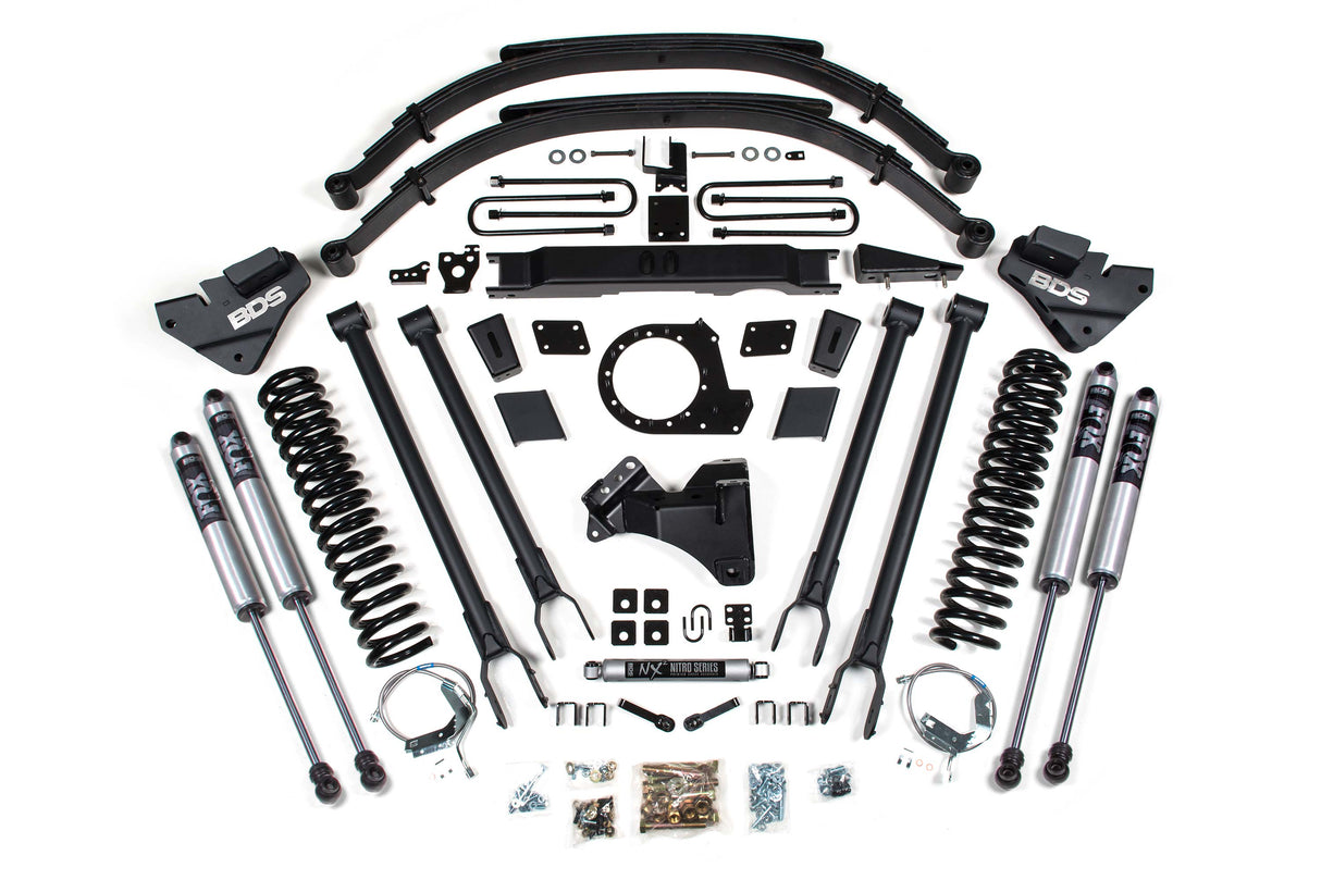 9 Inch Lift Kit W/ 4-Link - Ford F250/F350 Super Duty (20-22) 4WD - Diesel BDS Suspension Suspension Lift Kit AXOPROS