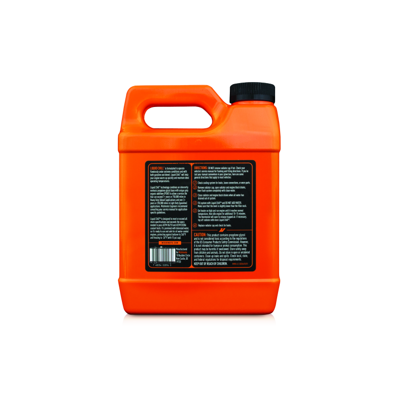 Mishimoto Liquid Chill Synthetic 64oz Engine Coolant - Premixed Mishimoto Coolants  AXOPROS