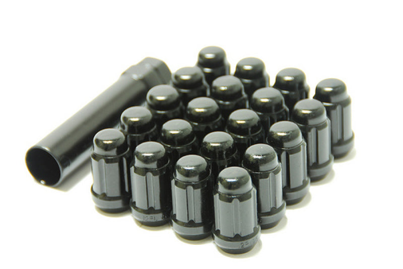 Wheel Mate Muteki Closed End Lug Nuts - Black Chrome 12x1.50 Wheel Mate Lug Nuts AXOPROS