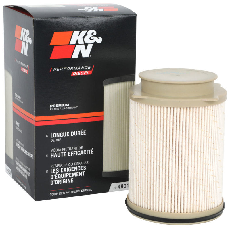 K&N 18-22 Dodge RAM 6.7L L6 Diesel Fuel Filter K&N Engineering Fuel Filters  AXOPROS