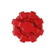 Rugged Ridge 07-20 Jeep Wrangler JK/JL / 2020 Gladiator JT Red Aluminum Elite Fuel Cap Rugged Ridge Fuel Caps  AXOPROS