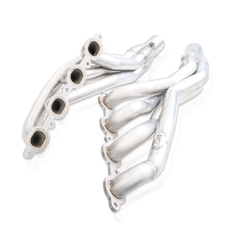 Stainless Works 2019+ Chevrolet Silverado 5.3/6.2 Catted Headers 1-7/8in Primaries 3in Leads X-Pipe Stainless Works Headers & Manifolds AXOPROS