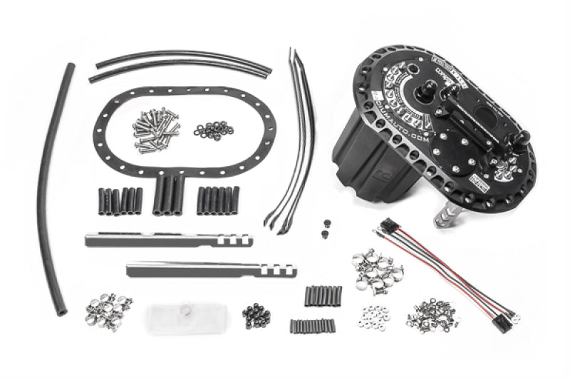 Radium Engineering FCST-X Pumps Not Included (Walbro GSS342 or AEM 50-1200 or DW440) Radium Engineering Surge Tanks  AXOPROS