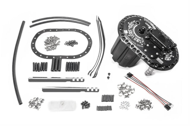 Radium Engineering FCST-X Pumps Not Included (Walbro GSS342 or AEM 50-1200 or DW440) Radium Engineering Surge Tanks  AXOPROS