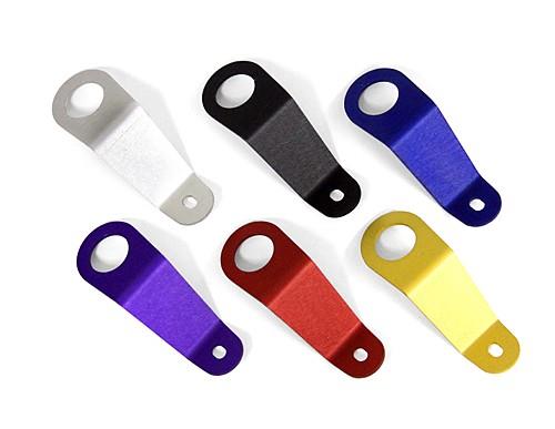 BLOX Radiator Stay Black - 92-95 Honda Civic BLOX Racing Radiator Stays AXOPROS