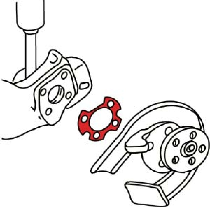 SPC Performance 99-05 VW Golf/Jetta/00-06 Audi TT Nylon Negative Camber Shim (0.50deg.) SPC Performance Camber Kits  AXOPROS