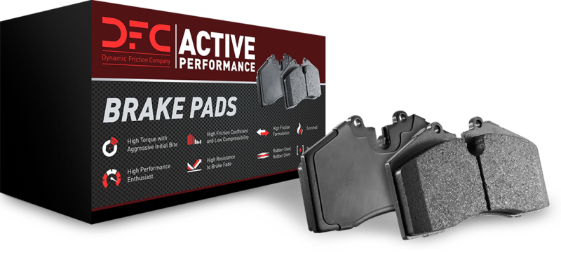 DFC DFC 13-22 Honda Civic Sedan Front Low Metallic Active Performance Brake Pads Brake Pads - Performance aftermarket performance part