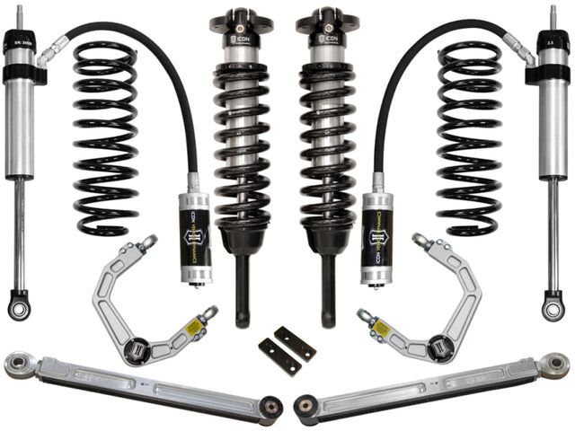 ICON 2010+ Toyota FJ/4Runner 0-3.5in Stage 4 Suspension System w/Billet Uca ICON Coilovers  AXOPROS