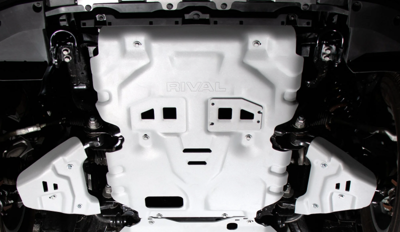 Rival 4x4 Rival 24-26 Toyota Tacoma Toyota 4Runner Toyota Land Cruiser Aluminum Engine Skid Plate Skid Plates aftermarket performance part