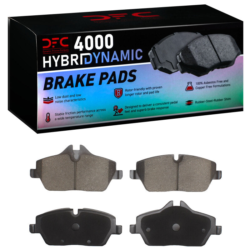 DFC DFC 06-24 Mini Cooper Clubman Front 4000 Hybridynamic Brake Pads Brake Pads - OE aftermarket performance part