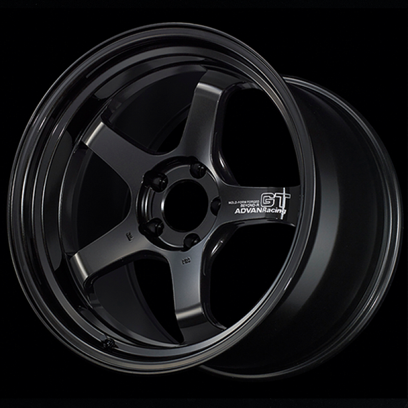 Advan Advan GT Beyond-R 18X10.0 / +35 Offset / 5x114.3 BC / 73mm Bore / Racing Titanium Black Wheels - Forged aftermarket performance part