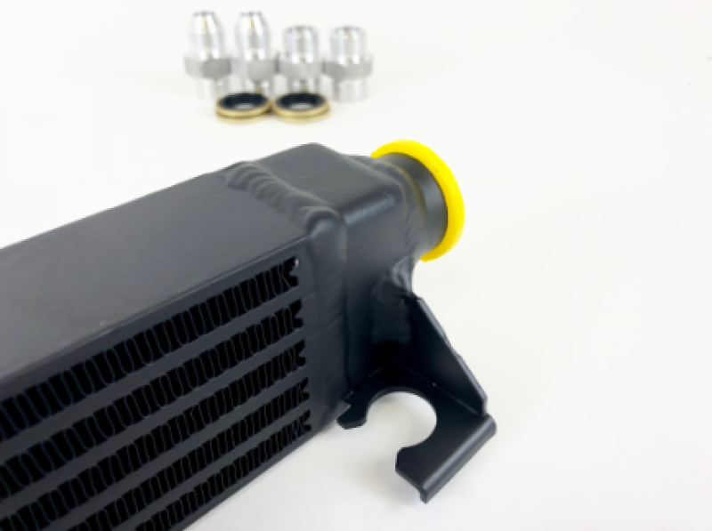 CSF 82-94 BMW 3 Series (E30) High Performance Oil Cooler w/-10AN Male & OEM Fittings CSF Oil Coolers  AXOPROS