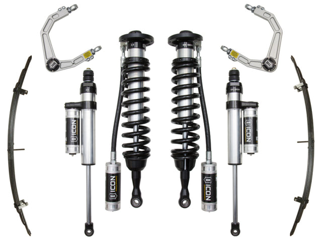 ICON 2007+ Toyota Tundra 1-3in Stage 5 Suspension System w/Billet Uca ICON Coilovers  AXOPROS