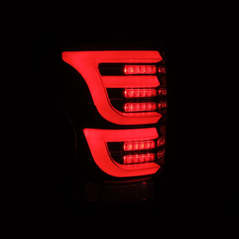 AlphaRex 07-13 Toyota Tundra LUXX-Series LED Tail Lights Alpha-Black AlphaRex Tail Lights  AXOPROS