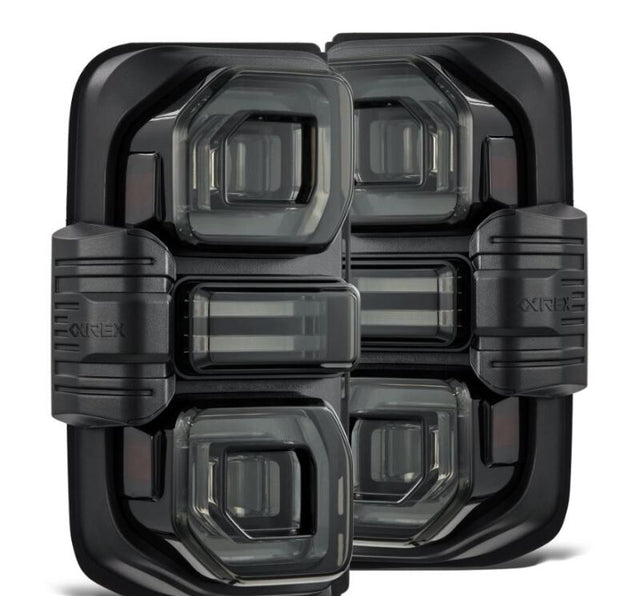 AlphaRex 21-24 Ford Bronco NOVA LED Tail Lights - Alpha-Black AlphaRex Tail Lights  AXOPROS