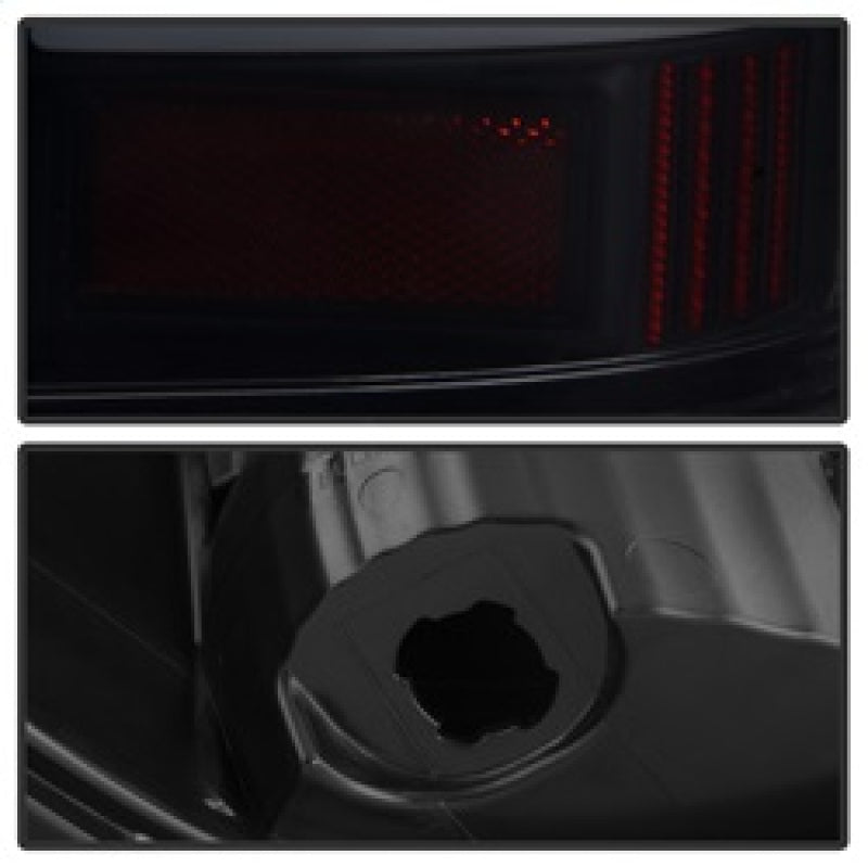xTune 13-18 Dodge Ram 1500 (LED Model Only) LED Tail Lights - Blk Smk (ALT-ON-DRAM13V2-LBLED-BSM) SPYDER Tail Lights  AXOPROS