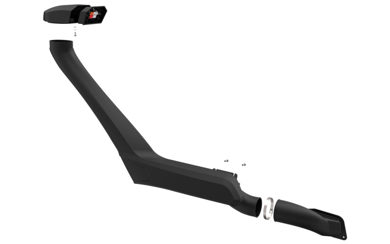 K&N 2024 Toyota Tacoma L4-2.4 Turbo Elevated Intake Kit (Snorkel) K&N Engineering Scoops & Snorkels AXOPROS