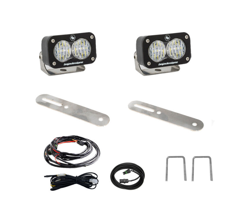 Baja Designs 2022 Toyota Tundra S2 Sport A-Pillar Light Mount Kit Baja Designs Light Mounts AXOPROS