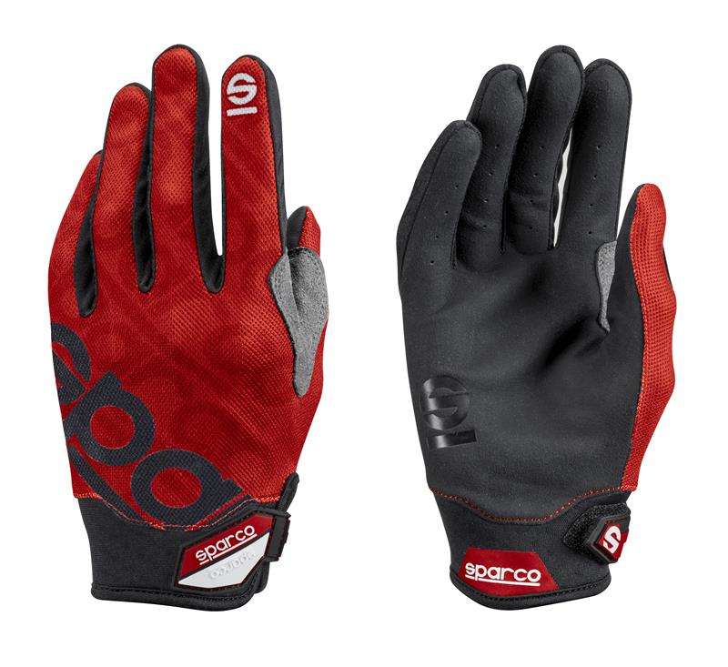 Sparco Glove Meca 3 Med Red SPARCO Racing Gloves AXOPROS
