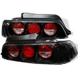 Spyder Honda Prelude 97-01 Euro Style Tail Lights Black ALT-YD-HP97-BK SPYDER Tail Lights  AXOPROS