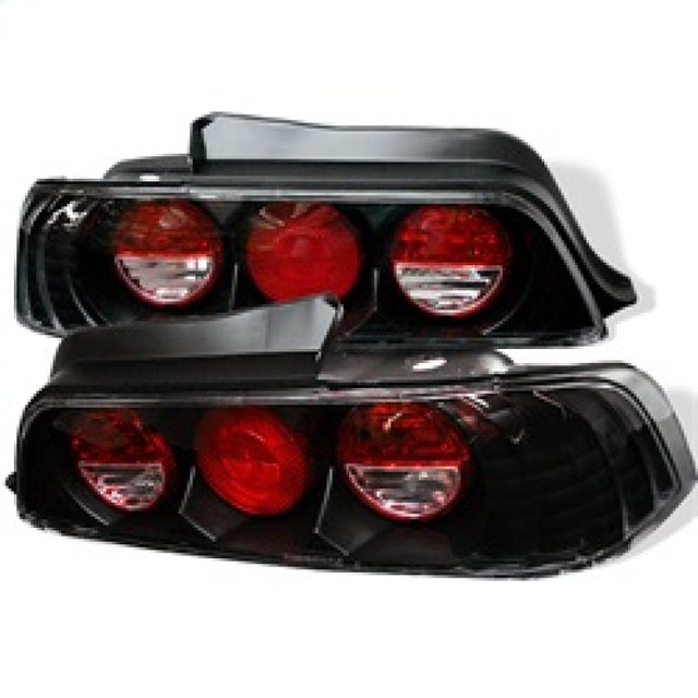 Spyder Honda Prelude 97-01 Euro Style Tail Lights Black ALT-YD-HP97-BK SPYDER Tail Lights  AXOPROS