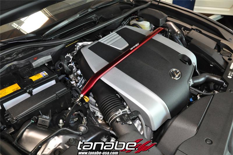 Tanabe Sustec Front Strut Tower Bar 2013 Lexus GS350 Base/F-Sport RWD/AWD Tanabe Strut Bars AXOPROS