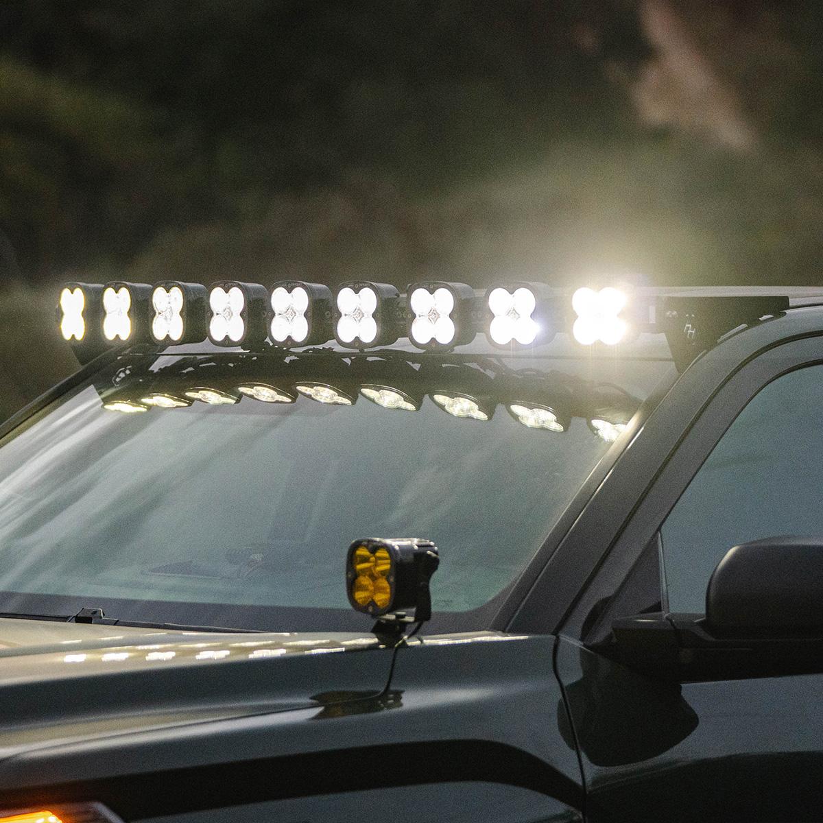 9XL Linkable Roof Bar Kit Baja Designs Light Bar Module Mounting Hardware  AXOPROS