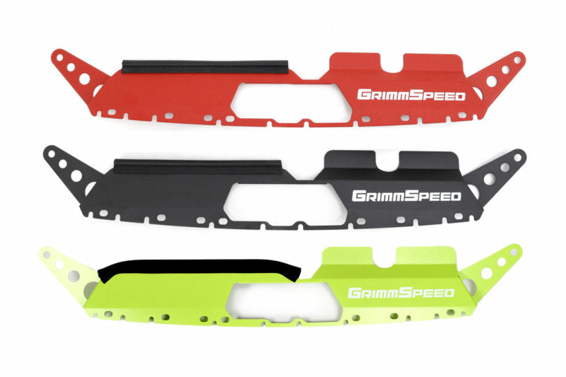 GrimmSpeed 15+ Subaru WRX/STI Radiator Shroud - Black GrimmSpeed Radiator Shrouds  AXOPROS