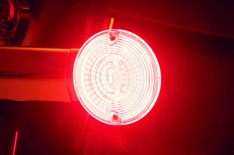 Kuryakyn Luminez L.E.D Rear Turn Signal Insert 1156 Red Flat Style Kuryakyn Light Accessories and Wiring AXOPROS