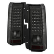 Xtune Hummer H3 06-09 ( Non H3T ) LED Tail Lights Smoke ALT-ON-HH306-LED-SM SPYDER Tail Lights  AXOPROS