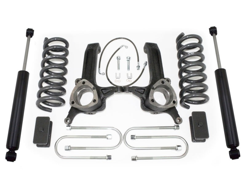 MaxTrac 03-08 Dodge RAM 2500/3500 2WD Diesel 3.625in Axle 6in/2.5in MaxPro Lift Kit w/MaxTrac Shocks Maxtrac Steering Knuckles & Spindles AXOPROS