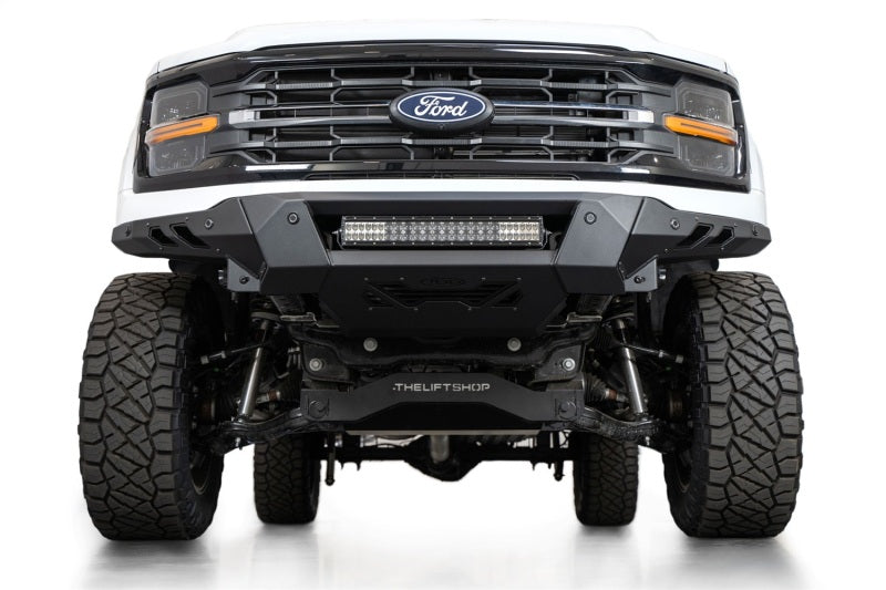 Addictive Desert Designs Addictive Desert Designs 2024 Ford F-150 Black Label - Front Bumper Bumpers - Steel aftermarket performance part