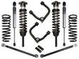 ICON 03-09 Toyota 4Runner/FJ 0-3.5in Stage 3 Suspension System w/Tubular Uca ICON Coilovers  AXOPROS