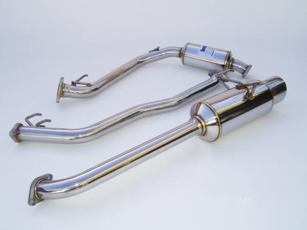 Invidia 06-08 Honda Fit 50mm (101mm tip) Cat-back Exhaust Invidia Catback AXOPROS