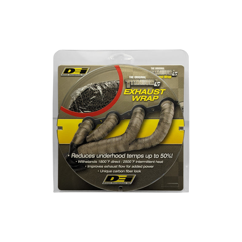 DEI Exhaust Wrap 2in x 50ft - Titanium DEI Exhaust Wrap  AXOPROS