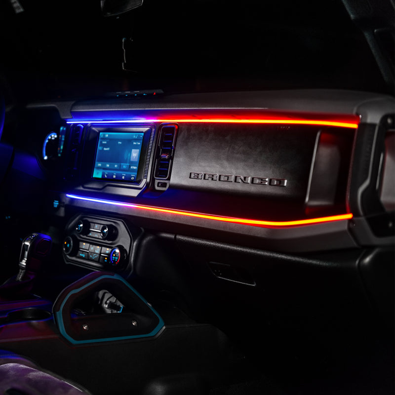 ORACLE Lighting Oracle 21-25 Ford Bronco ColorSHIFT LED Interior Dash Board Kit Headlights aftermarket performance part
