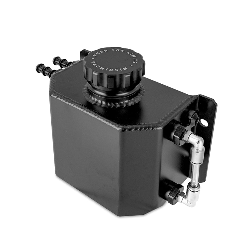 Mishimoto 1L Coolant Overflow Tank - Black Mishimoto Coolant Reservoirs  AXOPROS