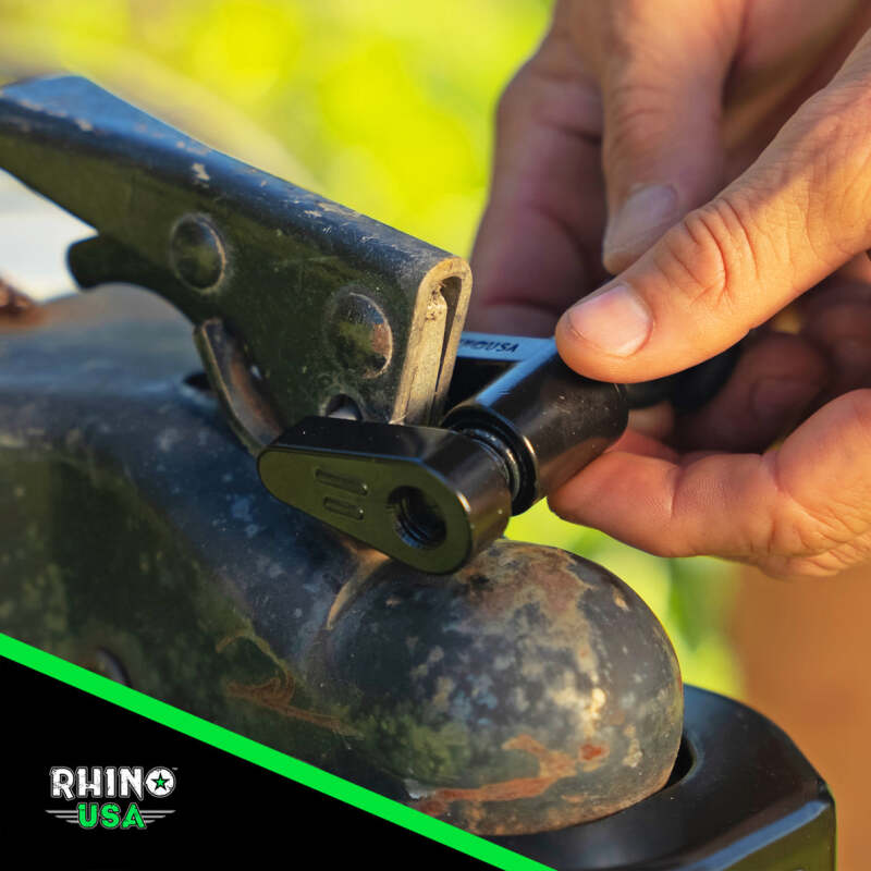 Rhino USA 2In Trailer Coupler Hd Lock Kit-2-Piece Rhino USA Hitch Accessories AXOPROS