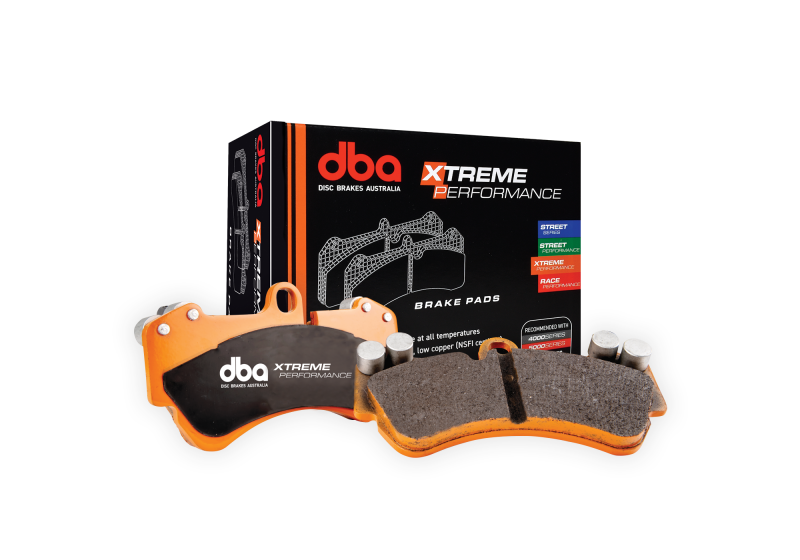 DBA 18-21 Subaru WRX STI (w/Brembo Calipers) XP Performance Rear Brake Pads DBA Brake Pads - Performance AXOPROS